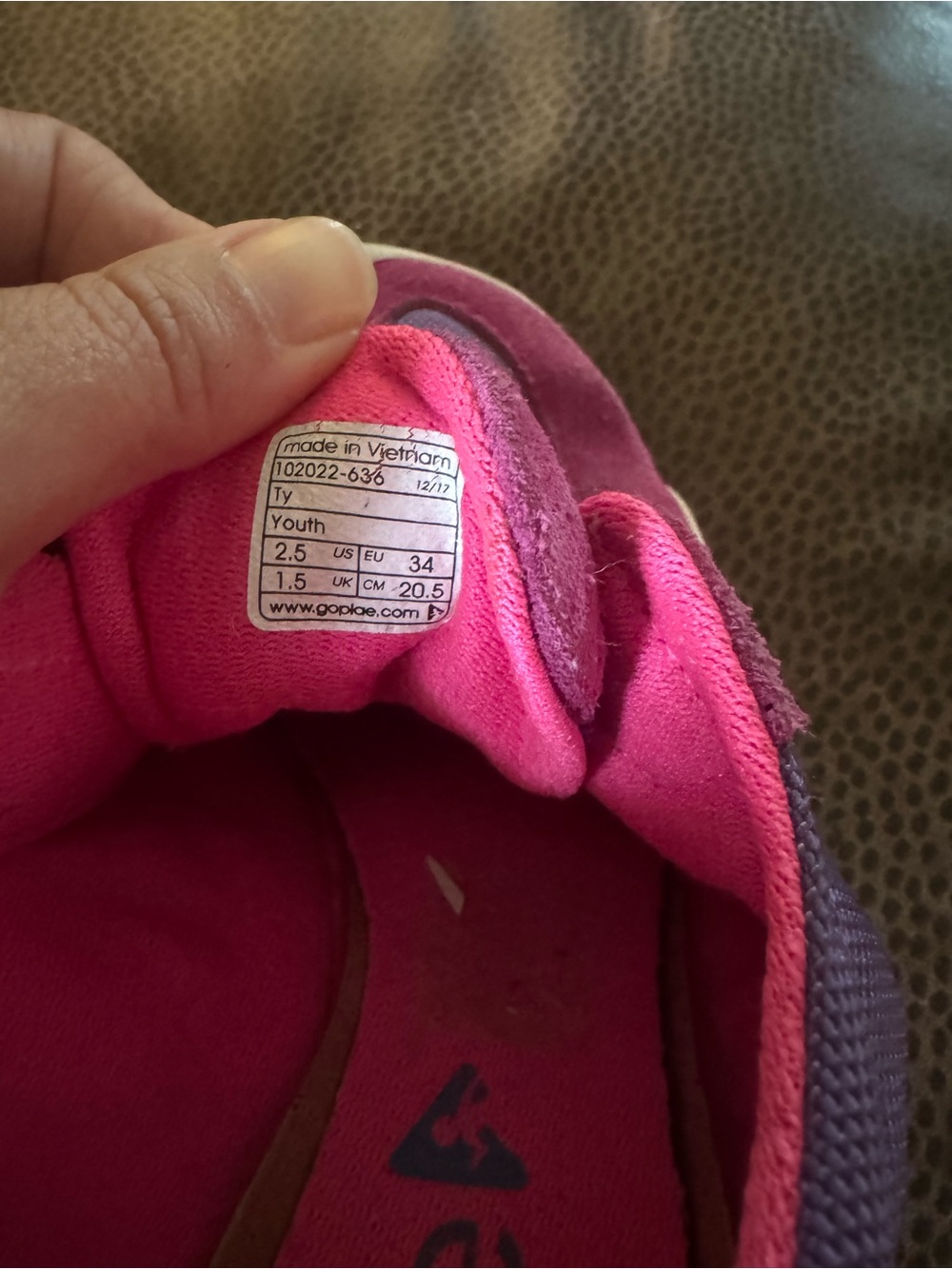 Girls Plae Shoes